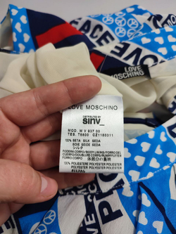 Платье Love Moschino яркое 48 размер