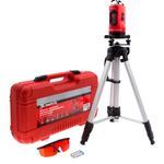 35033 Уровень лазерный самовыравнивающийся, 150 мм, штатив 1150 мм, набор в пластиковом кейсе Matrix