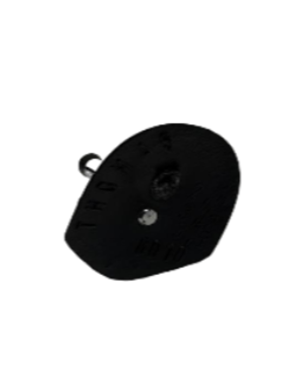 Каблуки женские Thomas 6010, 70 мм, черный лаковый метал