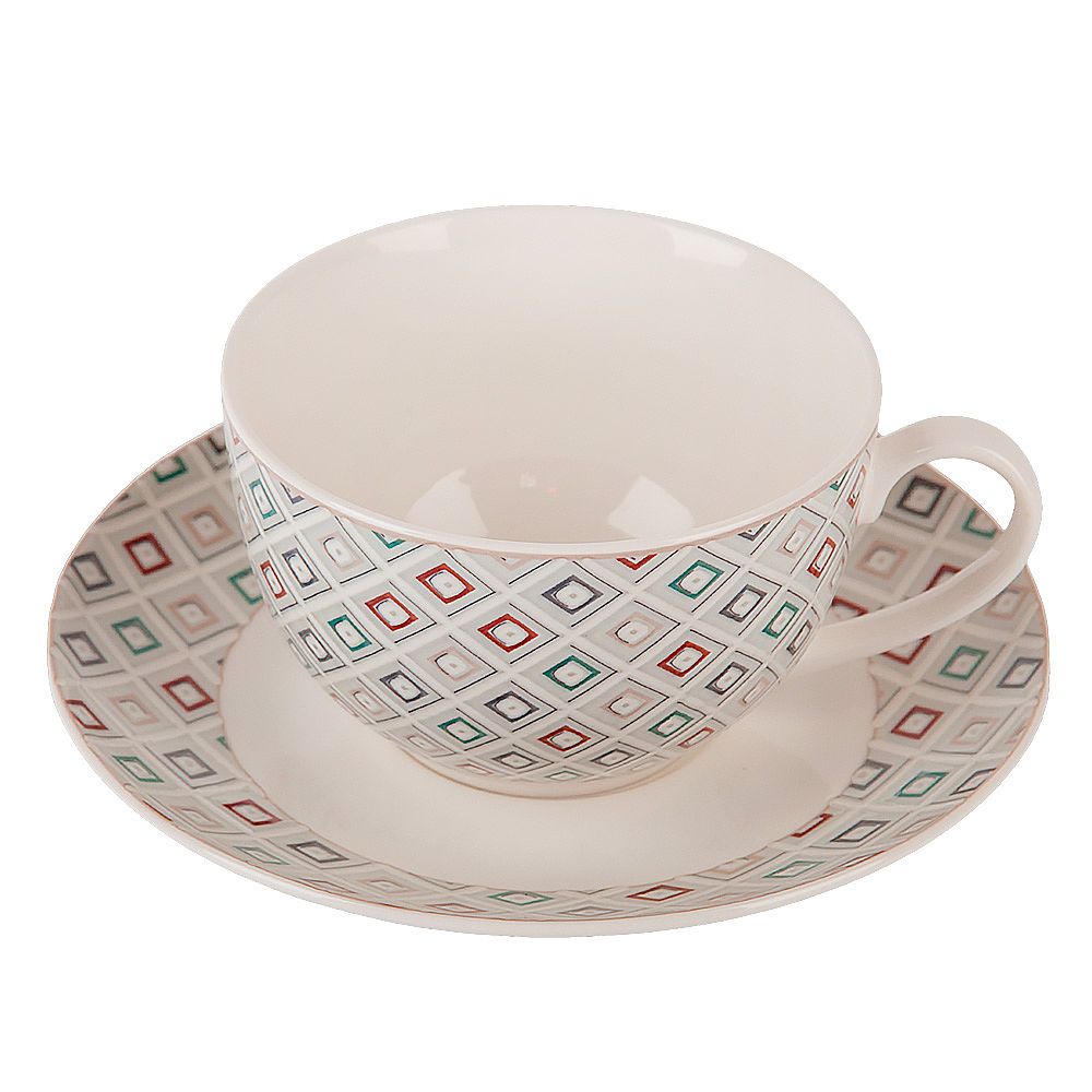 Набор чайный 12пр. "Norwich" (6 персон) v=220мл (фарфор) (подарочная упаковка)