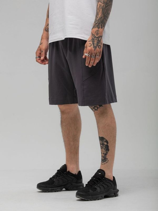 Шорты Fraction темно-серый - фото 4