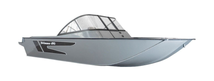 Моторная лодка Swimmer 490 с Marine Rocket MREF60FVEL-T