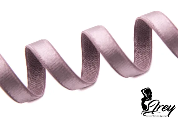 Кофейная роза Бретель глянец 10 мм, Турция