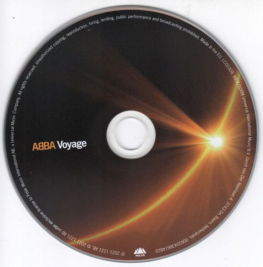 ABBA. Voyage (CD) АББА. Вояж - НОВЫЙ АЛЬБОМ 2021