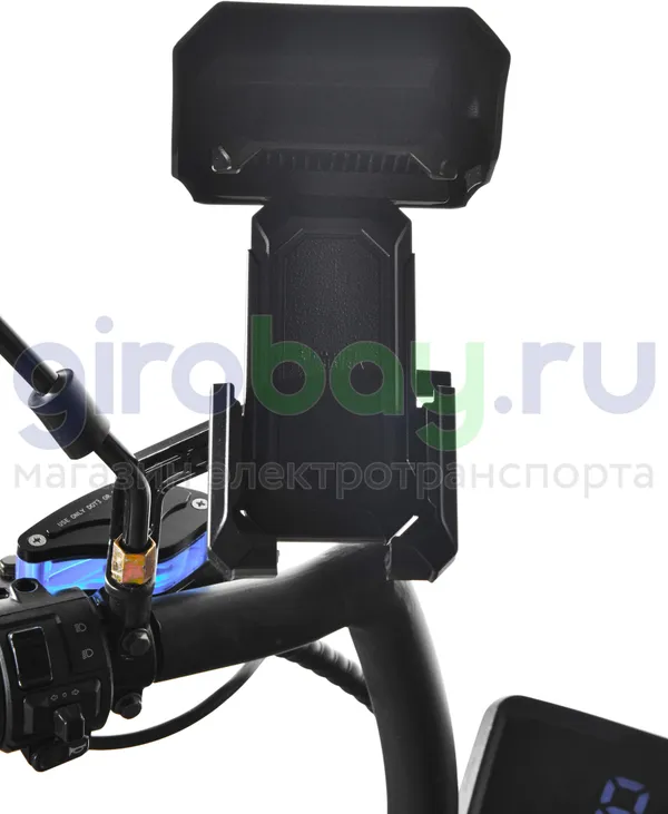Электроскутер WHITE SIBERIA PRO BLACK EDITION 5000W (60V/40Ah) фото №15