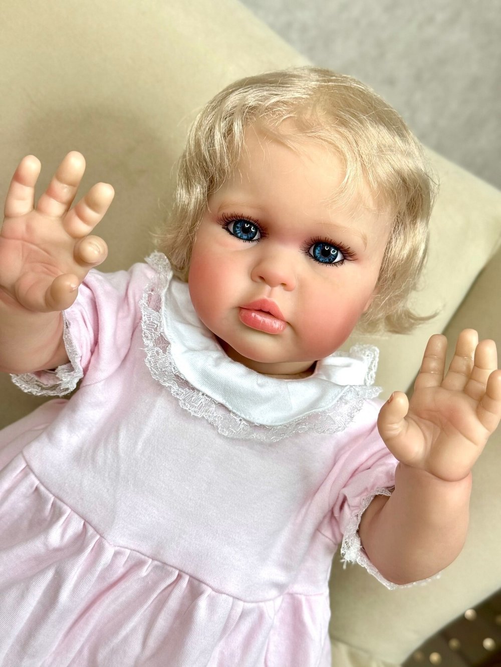 Кукла Реборн мягконабивная 60см (FA-953)
