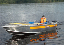 Алюминиевая лодка WELLBOAT-46