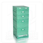 Улей ППУ Нижегородец Комплект 10 рамок 2 корпуса Дадан+ 2 Магазина