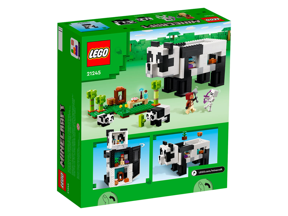 Конструктор LEGO Minecraft 21245 Дом панды