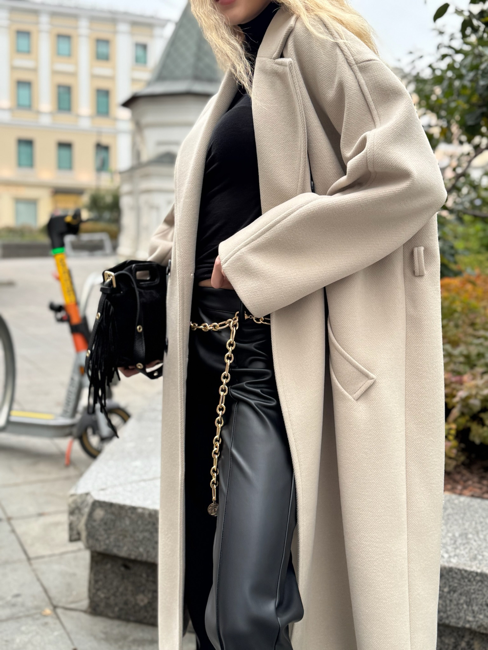 Пальто Imperial с поясом