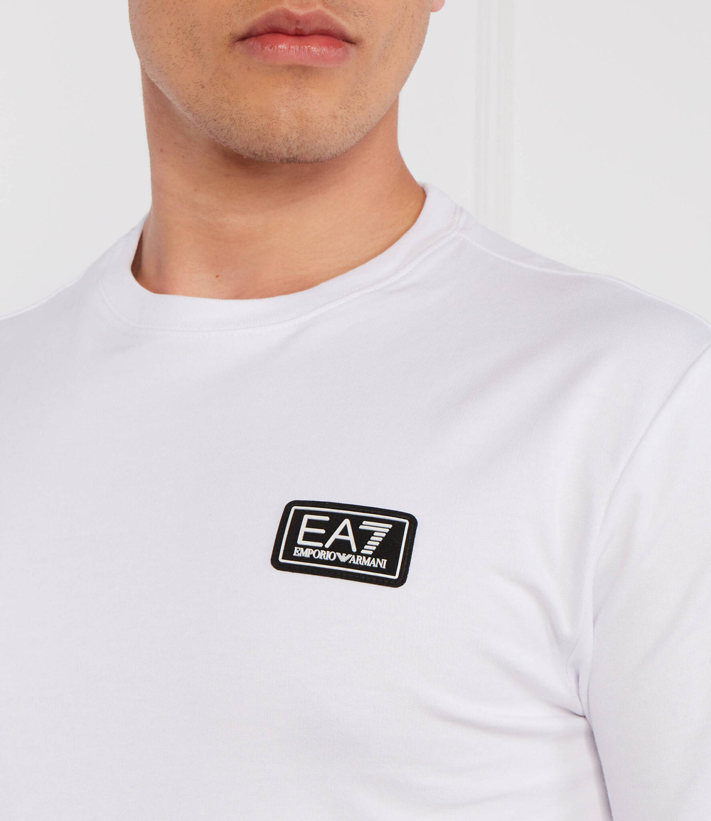 Худи EA7 - белый(6RPM12 PJ05Z)