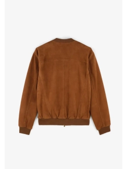 Куртка-бомбер из 100% кожи