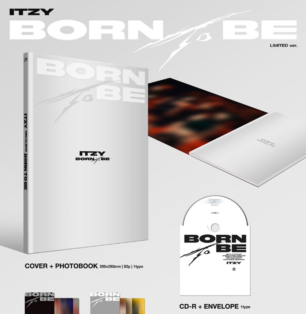 Альбом ITZY - BORN TO BE (Limited ver.)