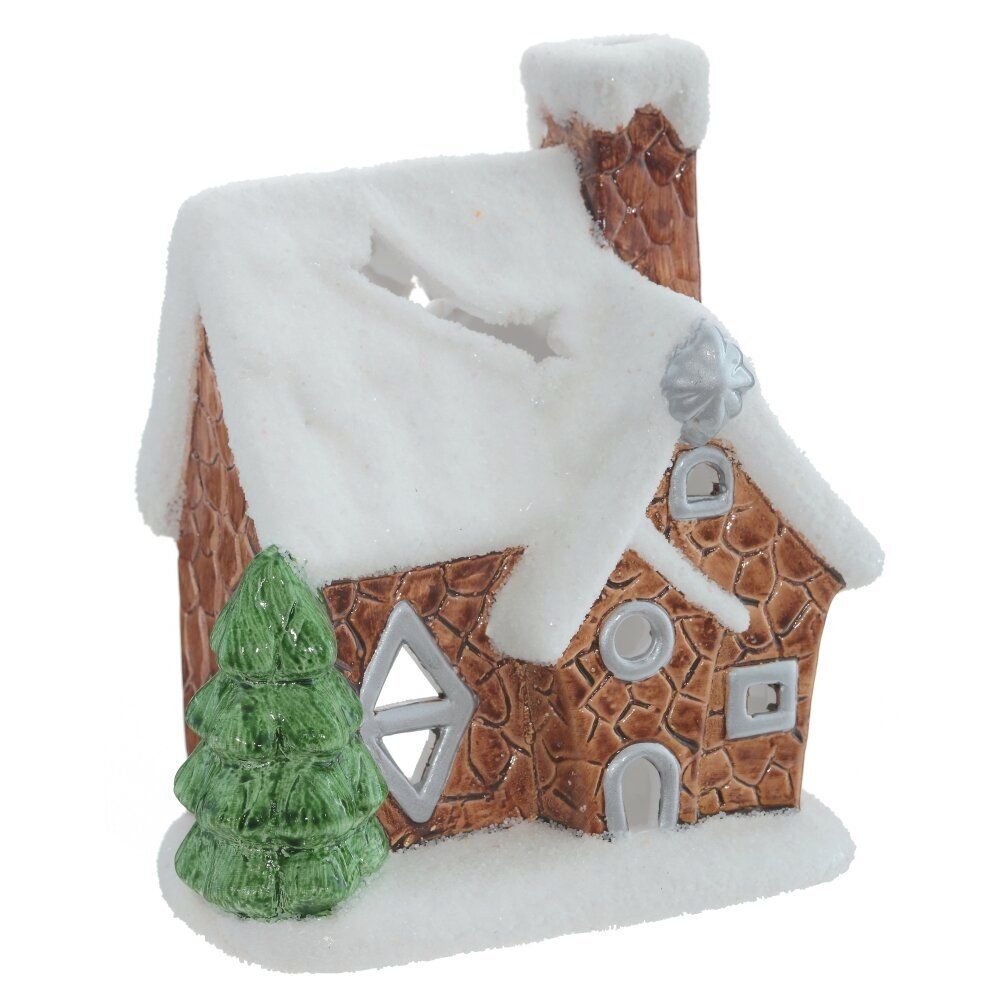 GAEM Подсвечник "Домик" (диаметр свечи - 6 см), L13 W8 H16 см, 2в.