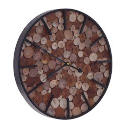 GAEM Часы настенные декоративные, L40 W4 H40 см, (1xАА не прилаг.)