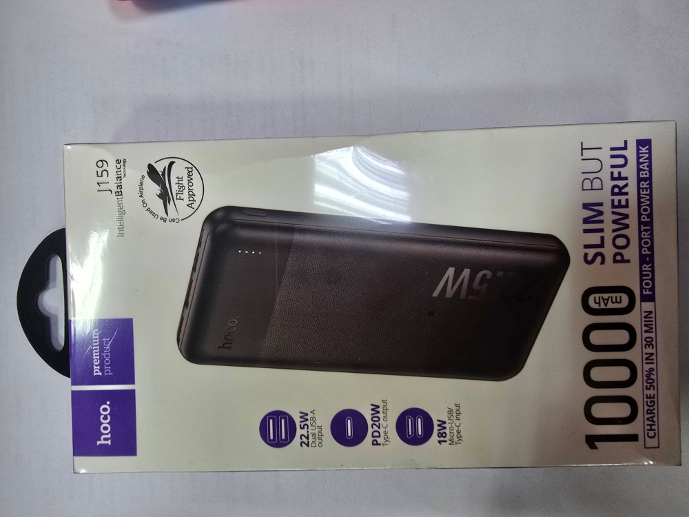 Портативный акк.HOCO J159 (10000mAh) Black
