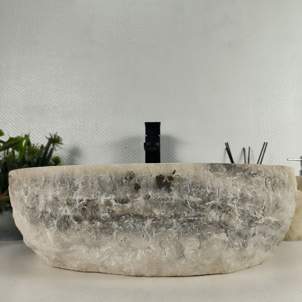Раковина из оникса Erozy Grey EO-64617 53*43*16 0159