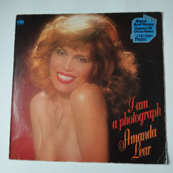 Винтажная виниловая пластинка LP Amanda Lear I Am A Photograph (Germany 1977) Queen Of China-Town