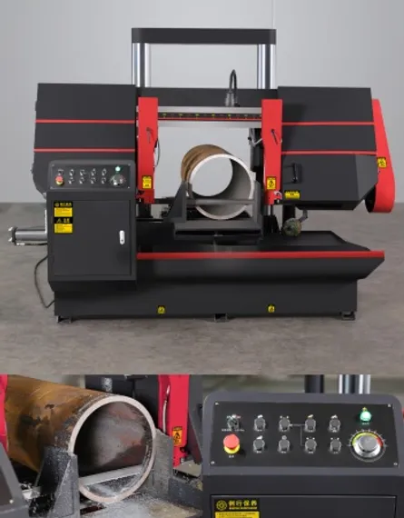 Полуавтоматический ленточнопильный станок SVA-50SA-ML, SMTG