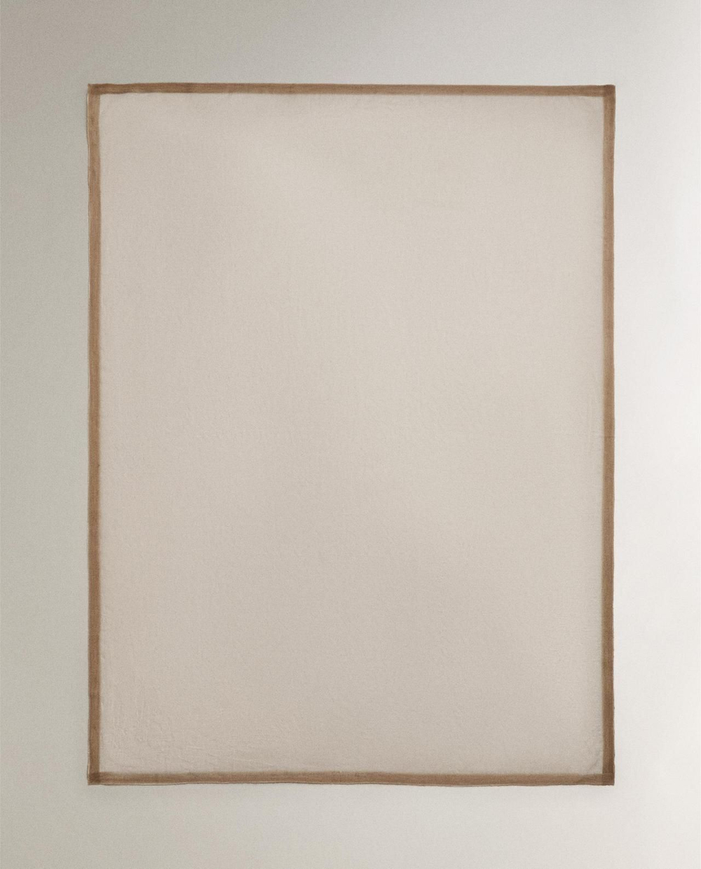 Zara Home - Кашемировое одеяло, белый, 140x190 см