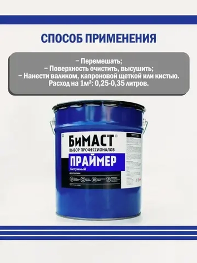 Праймер битумный БИМАСТ 18л