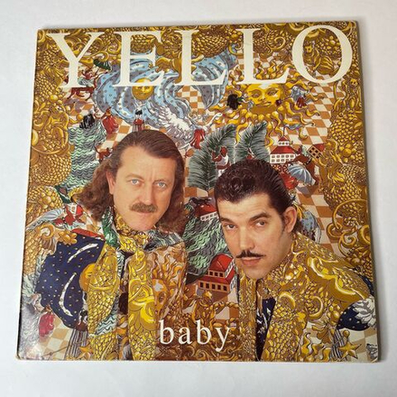 Винтажная виниловая пластинка LP Yello Baby (Испания 1991)