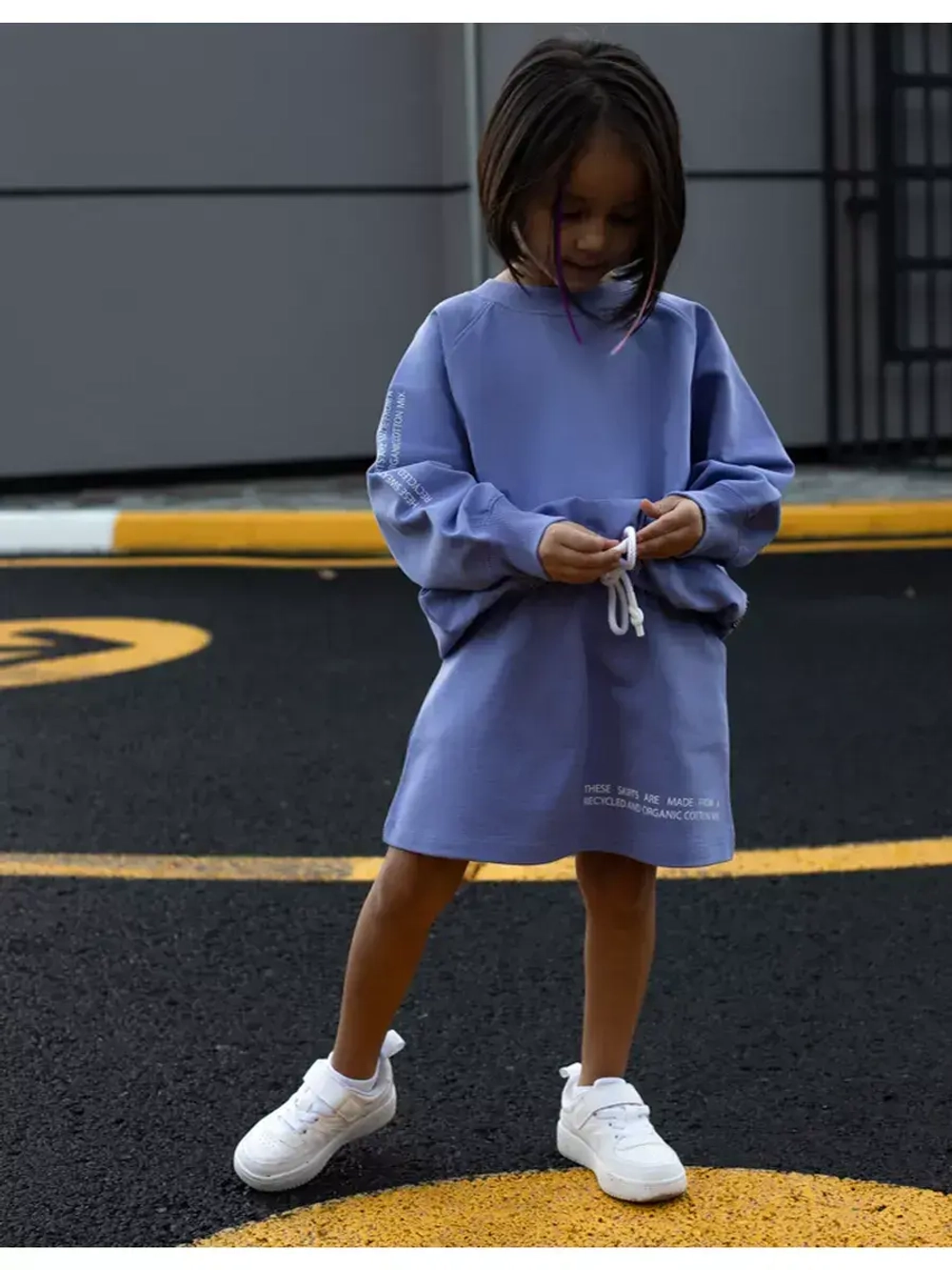 Костюм для девочек, толстовка и юбка