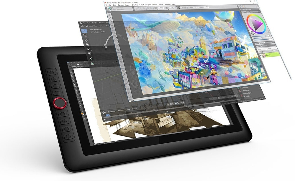 Графический планшет XP-PEN Artist 15.6 Pro черный