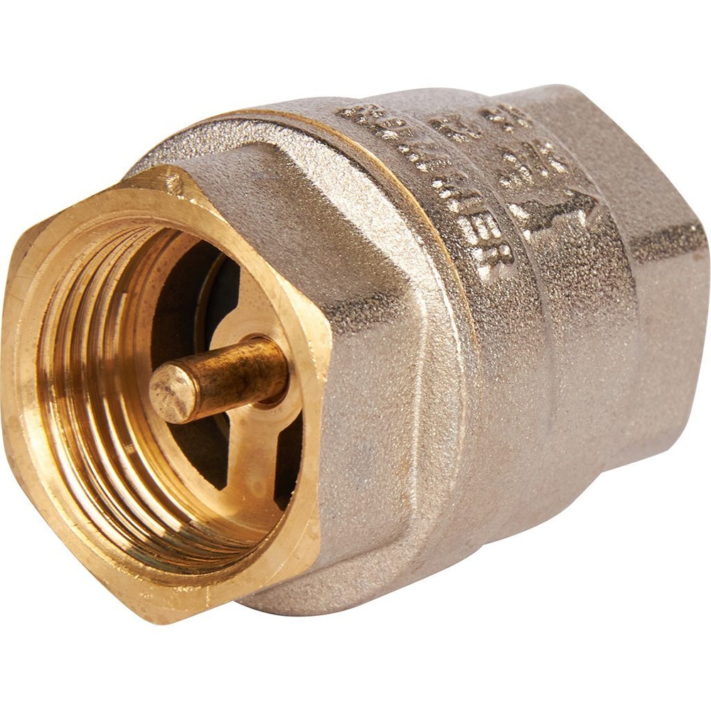 ROMMER Обратный клапан 3/4" пружинный муфтовый с металлическим седлом