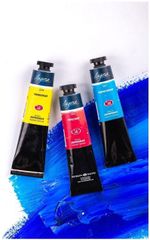 Краска акриловая «Ладога», 100 мл, белила цинковые, 2227100