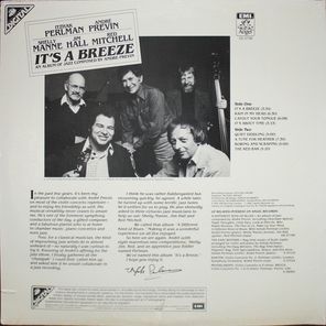 Itzhak Perlman, Andre Previn / It's A Breeze (LP)
