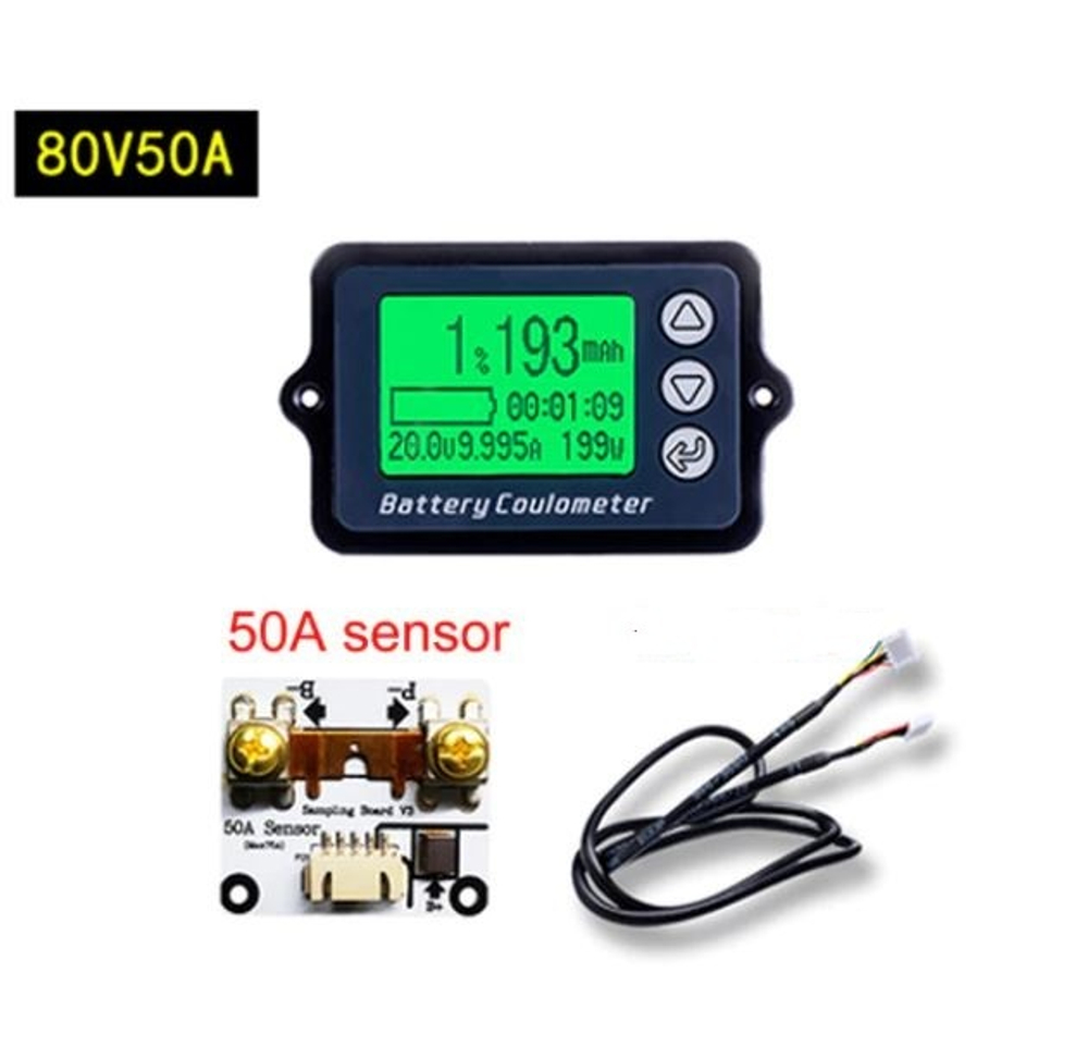 Ваттметр ET TK15 DC8-80V/50A