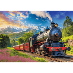 Puzzles - "1000" - Train Journey_FSC Mix 70%