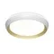 7650/DLN PALE SN 141 Светильник пластик/белый/золотой LED 48Вт 3000/4000/6000К D380 IP43 CCT TOFIQ WHITE