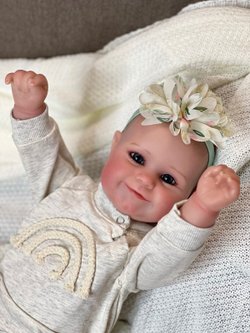 Кукла Реборн виниловая 50см в пакете (FA-367)