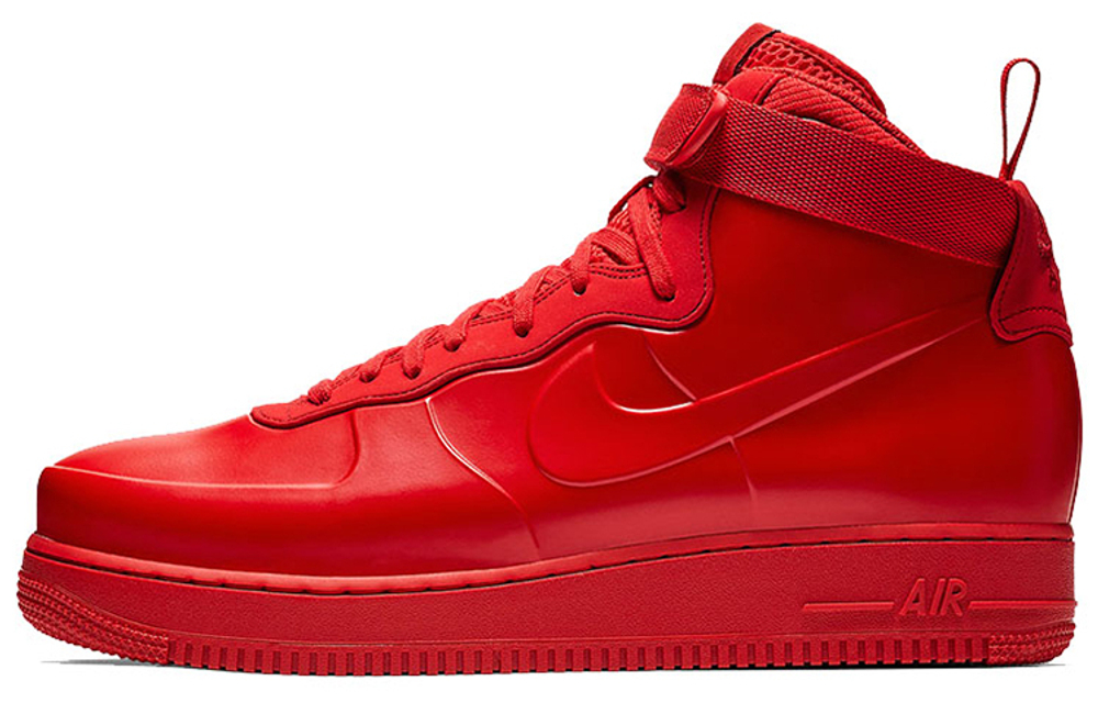 Кроссовки Nike Air Force 1 Foamposite Goes Full Red