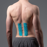 Кинезио тейп для тела PHITEN TITANIUM TAPE X30 STRETCHED SPORT голубой