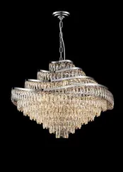 H68-ф800*H600 CHROME (1) Люстра (в 2-х коробках) RL