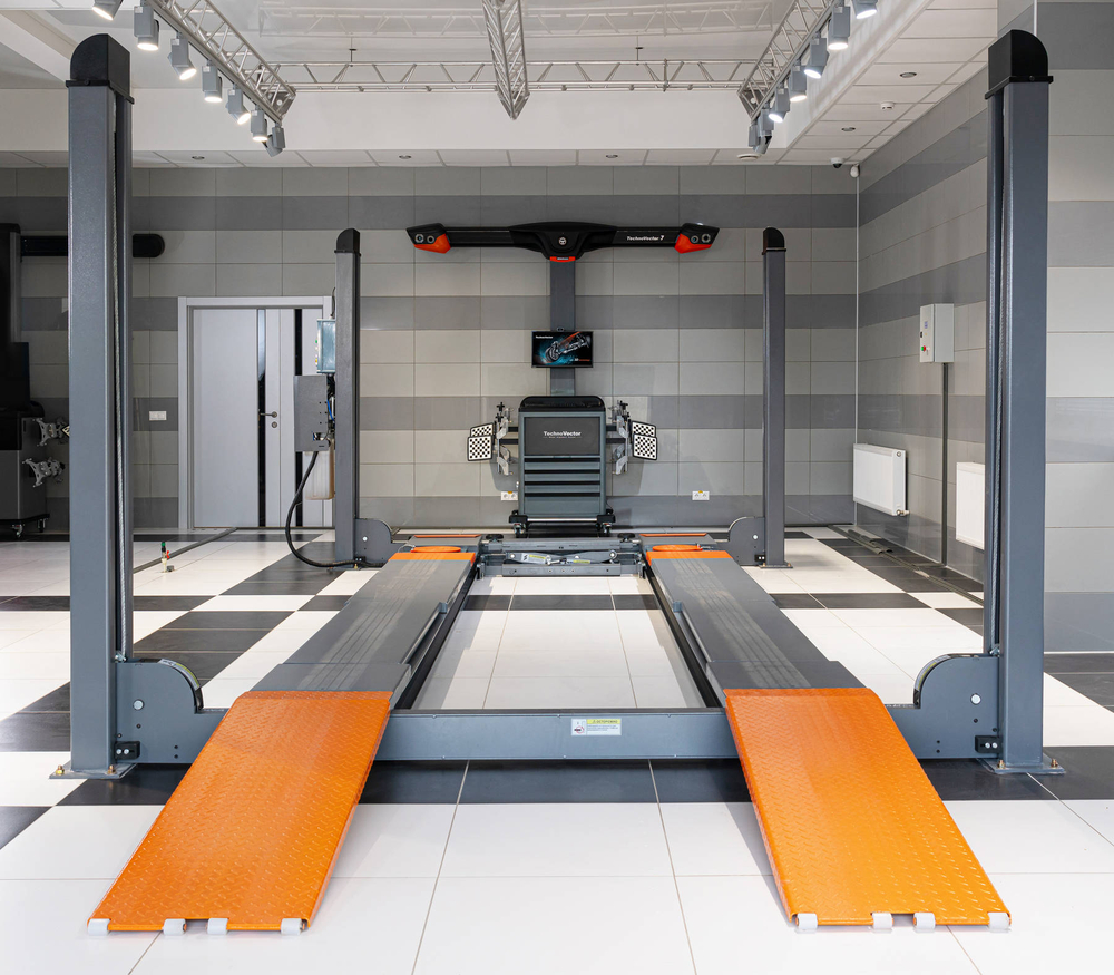 Подъемник четырехстоечный        SHL-4-450DE