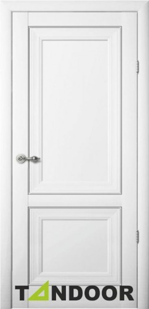 Дверь межкомнатная Кантата дг. Эмаль белая