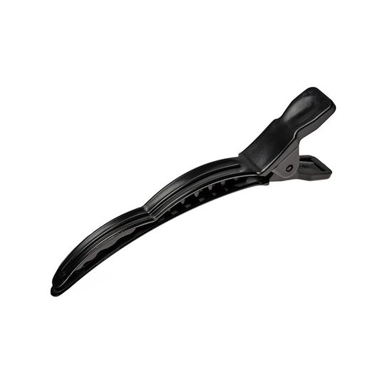 Зажимы для волос Harizma, пластиковые, чёрные, 11см (h10899-15)