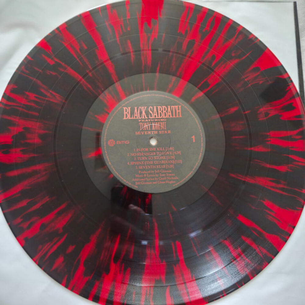 Black Sabbath Featuring Tony Iommi / Seventh Star (Coloured Vinyl)(LP)