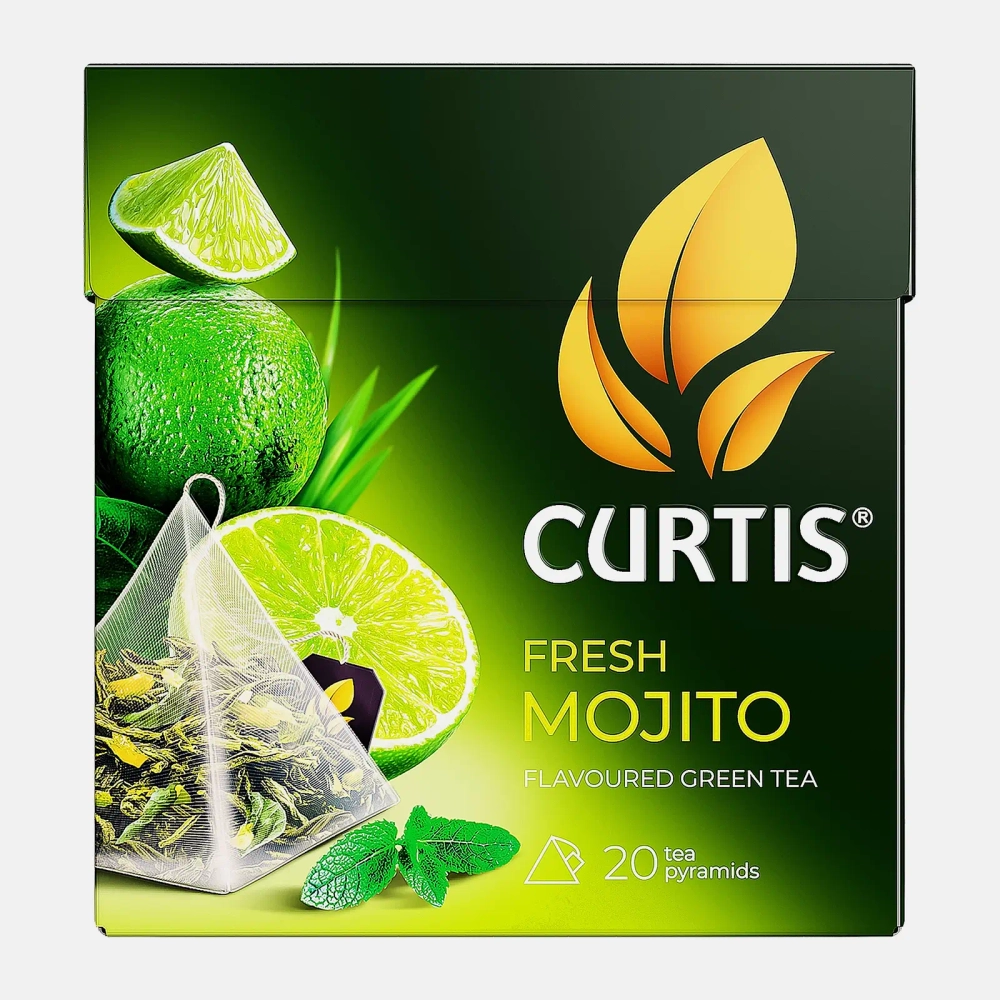 Чай зеленый Curtis Fresh Mojito 20пак