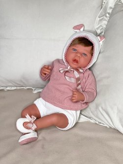 Кукла Реборн Marina and Pau 45cм Martina мягконабивная (M3130)