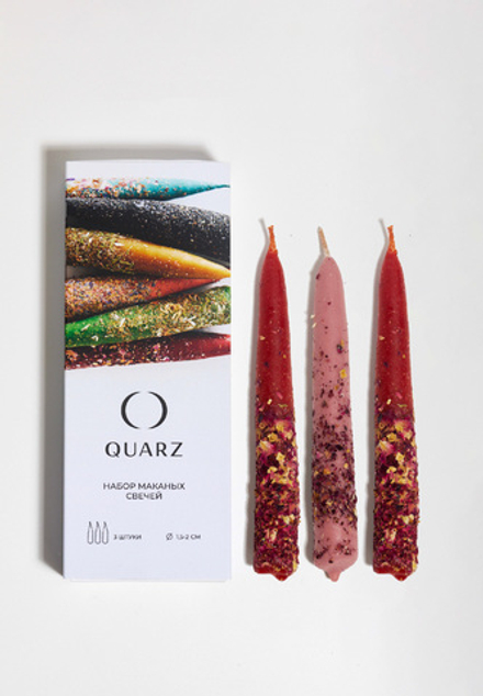 Набор средних свечей LAW OF ATTRACTION / ЗАКОН ПРИТЯГАТЕЛЬНОСТИ