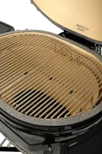 Керамический угольный гриль Primo Oval 300 (Family) All-In-One, 38х56 см, с ножками и столиками