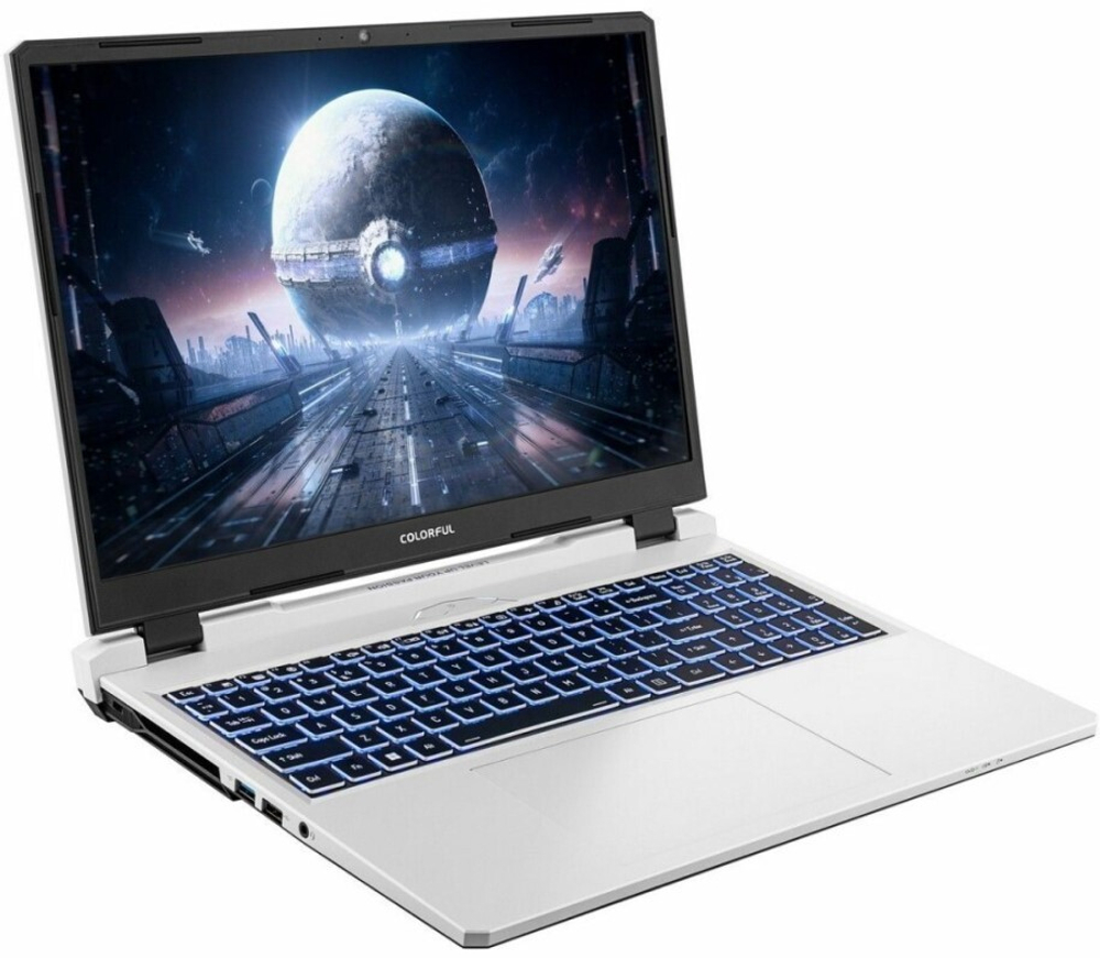 Ноутбук  Colorful EVOL P16 TA 24-HN76B16512H-W-RU-KA 16 ", Core i7, 16 Гб RAM, 512 Гб SSD, GeForce RTX 4060, Белый
