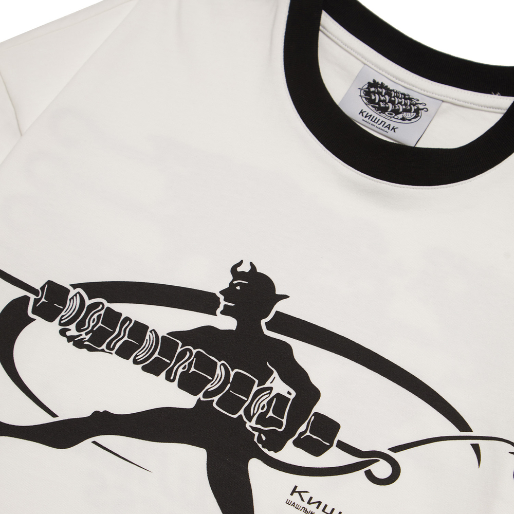 T-Shirt White “Кишлак Delivery”