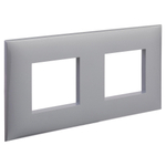 Рамка "Avanti", "Закаленная сталь", 2 поста (4 мод.)