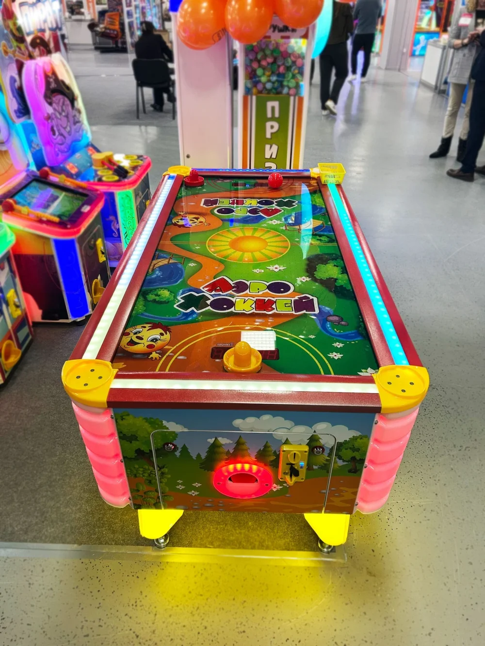 Аэрохоккей детский «Колобок» (170*90*80 см.)